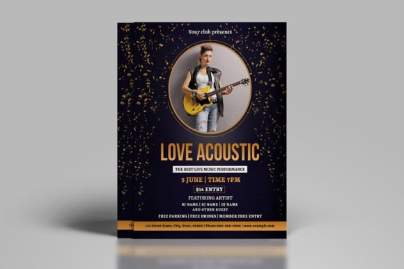 Acoustic Music Flyer Poster: Integrating Professional Design into Your Event Workflow