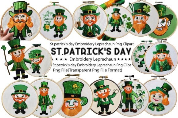 Bringing St. Patrick’s Day Embroidery Leprechaun Designs to Life