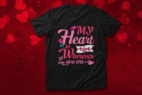 Elevating Seasonal Merchandise: The Strategic Value of High-Quality Happy Valentine’s T-Shirt Design Assets