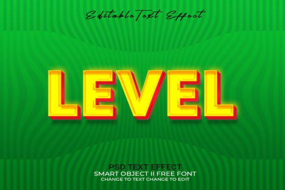 Level 3d Editable Text Effect Style: Streamlining Modern Design Workflows