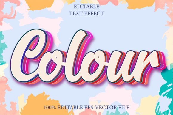 Mastering the Colour Editable Text Effect Emboss Style in Adobe Illustrator