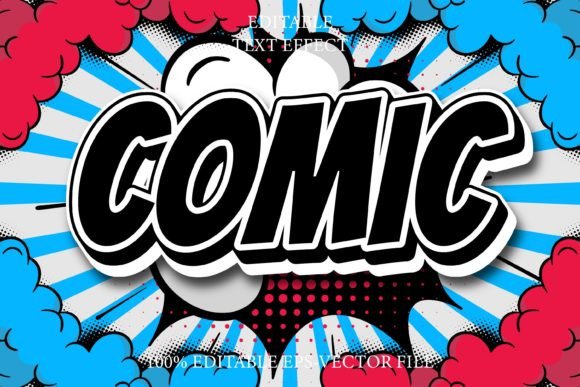Mastering the Comic Editable Text Effect Comic Style in Adobe Illustrator
