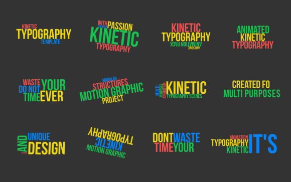 Mastering Visual Storytelling: A Deep Dive into the 15 Kinetic Typography V2 .Mogrt Template
