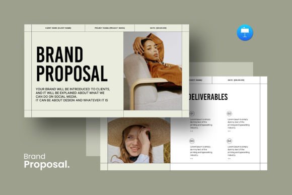 Mastering Your Visual Identity with an Elegant Brand Proposal Keynote Template