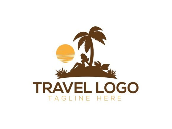 Modern Bright Logo Travel Company