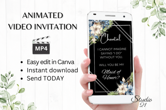 Strategic Communication in Wedding Planning: Leveraging the Winter Maid of Honor Proposal W3255MH