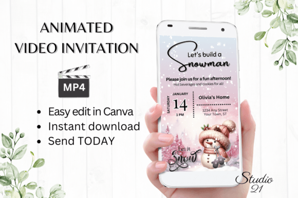 Streamlining Holiday Engagement: The Strategic Value of the Animated Let's Build a Snowman Invite